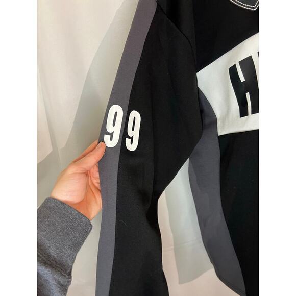 Hellbent Records Merch Good music for bad people Jersey collared Long Sleeve - Picture 4 of 11